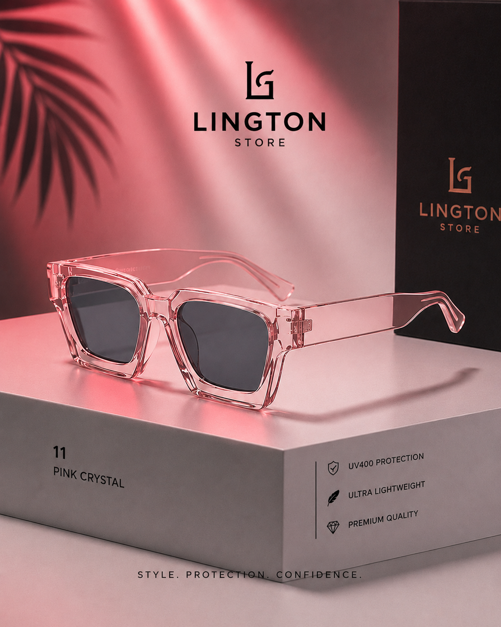 Pink Sunglasses – Lington First Summer Collection